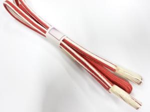 未使用品　正絹　撚り房　手組帯締め